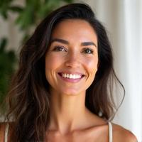 Portrait of Emily Rodriguez, client of Veritune Bloom